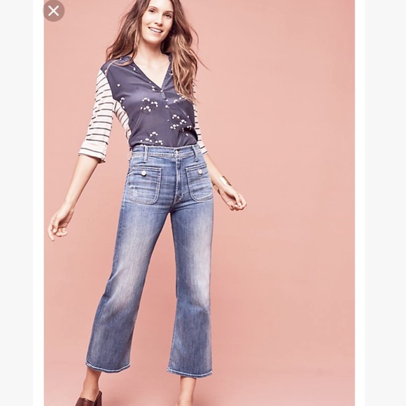 mother denim patch pocket